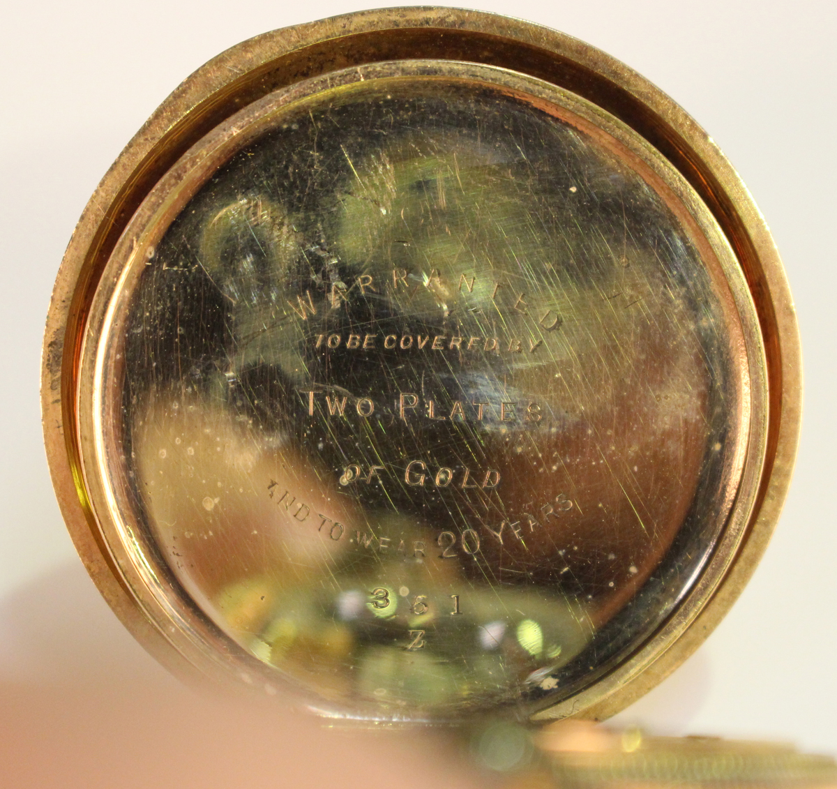 An Omega gilt metal cased keyless wind open-faced pocket watch, the signed jewelled lever movement - Image 3 of 6