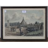 John Grant - 'Royal Artillery Repository Exercises, 1844', 'Rocket Practice in the Marshes' and