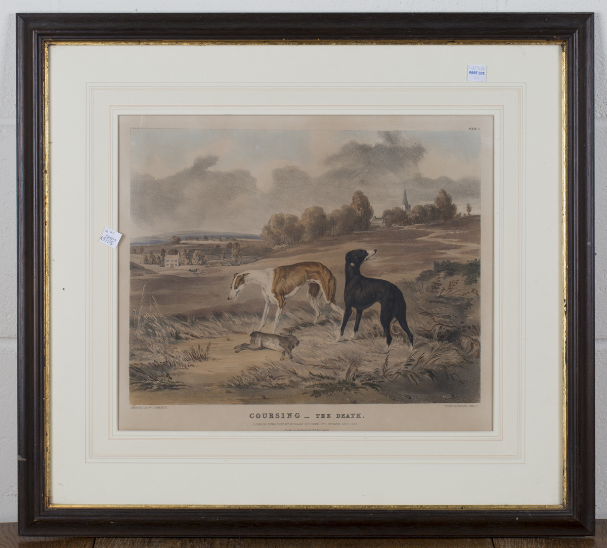 After William Shayer - 'Coursing, Greyhound in Slip', 'Coursing, Greyhounds Running', 'Coursing, The - Image 3 of 3