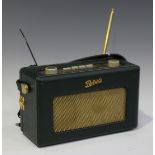 A Roberts Revival RD-10 DAB dark green radio, together with operation booklet.Buyer’s Premium 29.