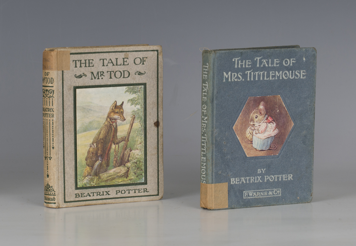 CHILDREN'S BOOKS. - Beatrix POTTER. The Tale of Mr. Tod. London: Frederick Warne and Co., 1912.