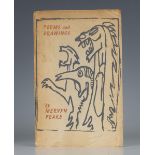 PEAKE, Mervyn. Poems and Drawings. London: Keepsake Press, 1965. First edition, first issue, limited