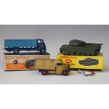 A Dinky Supertoys No. 511 Guy 4-ton lorry, first type, finished in duo blue, boxed, a No. 651