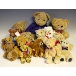 A collection of Russ Bears and other modern soft toys.Buyer’s Premium 29.4% (including VAT @ 20%) of