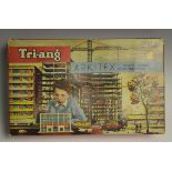 A collection of Tri-ang Spot-On Arkitex parts and a small collection of Tri-ang Model Land plastic