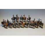 A collection of approximately 200 Del Prado Napoleonic figures, including cavalry and infantry, with