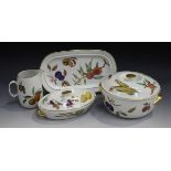 A very large and extensive collection of Royal Worcester Evesham pattern decorative and