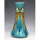A Mintons Secessionist art pottery vase, early 20th century, designed by Léon Solon and John