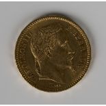 A France Napoleon III twenty francs 1864 A.Buyer’s Premium 29.4% (including VAT @ 20%) of the hammer