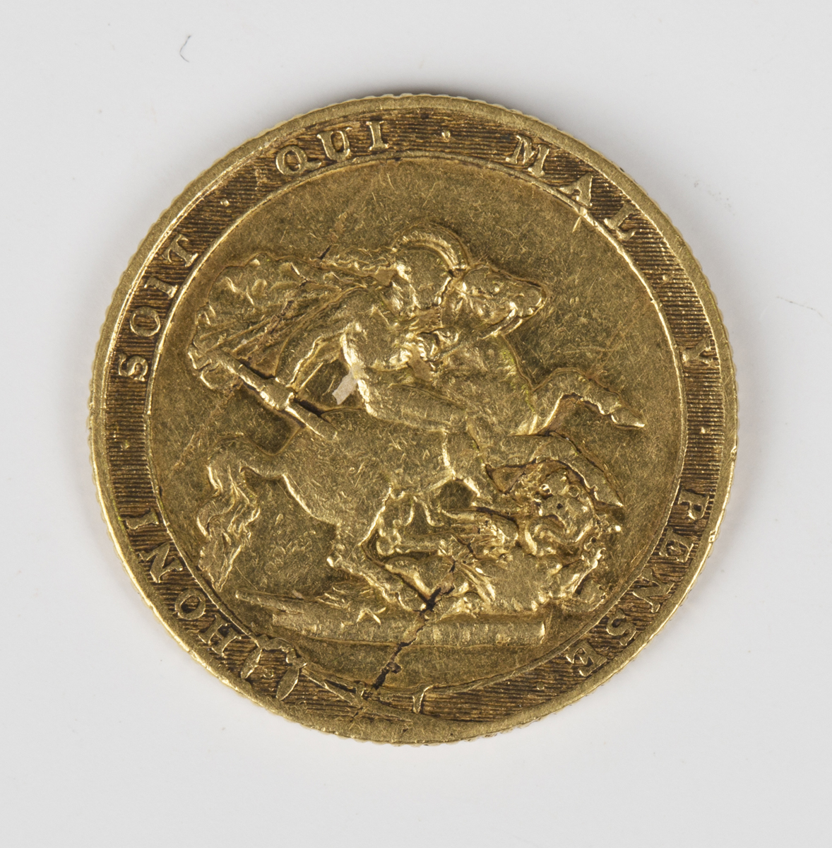 A George III sovereign 1820.Buyer’s Premium 29.4% (including VAT @ 20%) of the hammer price. Lots - Image 2 of 2