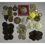 A small collection of British coins, including a Victoria Jubilee Old Head crown 1896, a crown 1960,