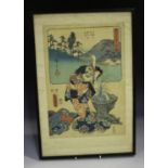 Utagawa Hiroshige (1797-1858) and Utagawa Kunisada (Toyokuni II) (1786-1864) - a Japanese