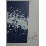 Joichi Hoshi (1913-79) - a Japanese limited edition print, circa 1968, depicting the Milky Way,
