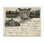 An album containing approximately 119 postcards of royalty interest, and a few items of related