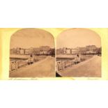 PHOTOGRAPHS. A collection of approximately 100 mid/late 19th century stereoscopic viewing cards, the