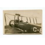 A group of 4 photographic postcards relating to The Cornwall Aviation Co, St Austell.Buyer’s Premium