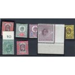 A Great Britain Edward VII mainly mint collection with specialised shades, varieties, different