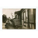 A group of 6 photographic postcards of Teignmouth, Devon, comprising 2 postcards titled 'Effect of