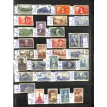 A collection of France stamps in ten stock books and two albums from 1850s to modern mint and
