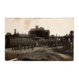 A collection of 21 photographic postcards of East Sussex, including postcards titled 'Cross in Hand,