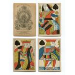 PLAYING CARDS. A set of 52 Victorian playing cards published by Bancks Brothers, successors to