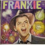 AUTOGRAPHS. A 'Frankie' vinyl LP signed by the Rat Pack, namely Frank Sinatra, Dean Martin, Peter