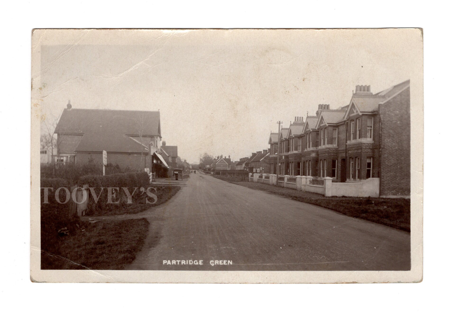 A collection of 19 photographic postcards of West Sussex, including postcards titled 'Shipley Post - Image 13 of 19