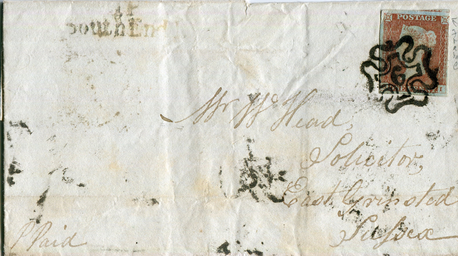 An album of Great Britain postal history from 1841 1d red brown (black plates 9, 10 and 11), - Image 3 of 6