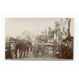 A collection of 11 photographic postcards of Littlehampton, West Sussex, including a postcard of a