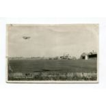 An album containing approximately 358 postcards of aviation interest, including photographic