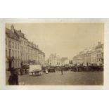 PHOTOGRAPHS. An album containing 36 mounted albumen-print photographs of Brussels by T.E.
