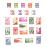 Seven various world stamp albums, including Great Britain, British Commonwealth, Italy, France,