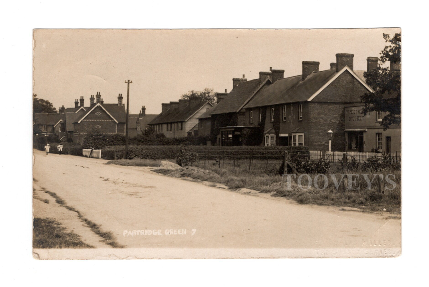 A collection of 19 photographic postcards of West Sussex, including postcards titled 'Shipley Post - Image 11 of 19