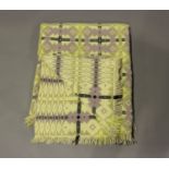 A group of five mainly mid-20th century Welsh wool blankets, including one by John Jones & Son,