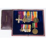 A group of five First World War medals to S. Fielder, Royal Naval Reserve, comprising O.B.E.