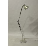 A modern chromium plated anglepoise floor standing lamp, height 174cm.Buyer’s Premium 29.4% (