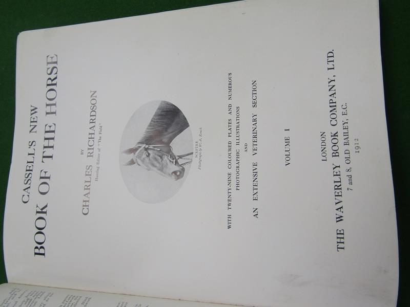 'Cassell's New Book of the Horse' by Charles Richardson, with coloured plates and photographic - Image 3 of 4