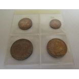 A 1900 Maundy money four coin set, unboxed.