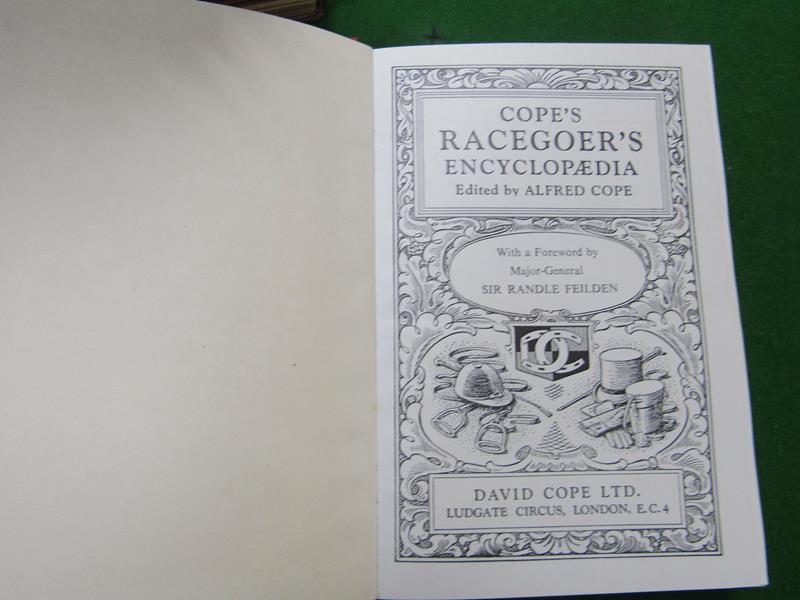 Thirteen Books - 'Cope's Racegoer's Encyclopaedia', edited by Alfred Cope 1938/9, 1950, 1952/1959, - Image 4 of 6