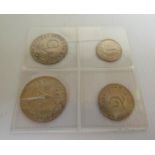 A 1746 Maundy money four coin set, unboxed.