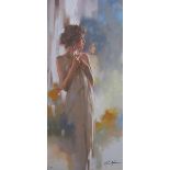 Richard Johnson - Hidden Reflection, limited edition of 195, giclee on canvas, framed, 61cm x 31cm.