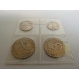 A 1746 Maundy money four coin set, unboxed.