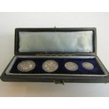 An 1899 Maundy money four coin set in original box.