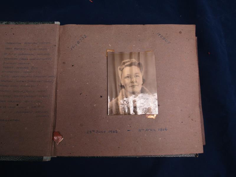 A Second World War scrap book of Royal Airforce personnel involved in the entertainment section - Image 2 of 7