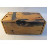 A baffling box made from timbers removed from HMS Victory during her restoration. Edition no.151