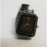 A Swiss gentleman's wristwatch by H Stern no. RH9TT3 with Quartz movement dating c. 1994. The