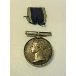A Victorian long service and good conduct medal with ribbon.