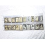 200 various Ogden's cigarette cards - Guinea Gold and Tab cigarette cards - actresses, shipping,