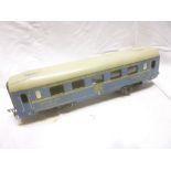 A French JEP O-gauge - tin-plate sleeping car