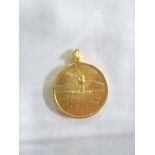 A Woodrow Wilson 1917 2nd term Presidency medallion